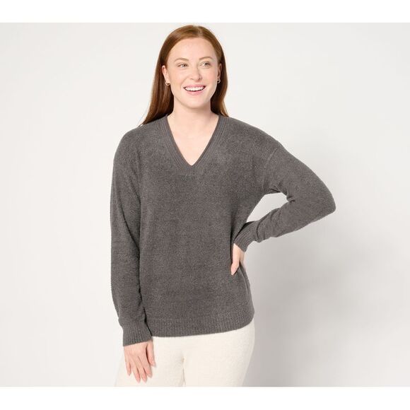 SUNNYLiFE Tops - SUNNYLiFE Women's Top Sz L CozyChic Lite Core Spun Pullover Gray A660846